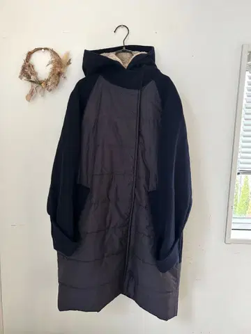 malla 일본제 패딩 자켓 코트 네이비