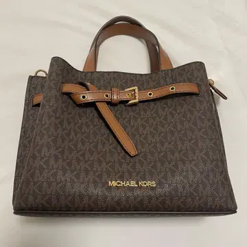 MICHAEL KORS 브라운 핸드백
