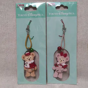 [ 새상품 미사용 ] 더피 셰리메이 크리스마스 스트랩 2개 세트