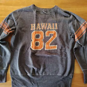 웨스 빈티지 프린트 맨투맨