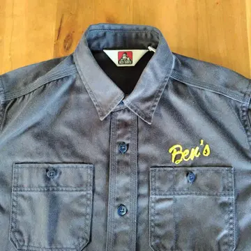 BENDAVIS 네이비 워크 셔츠