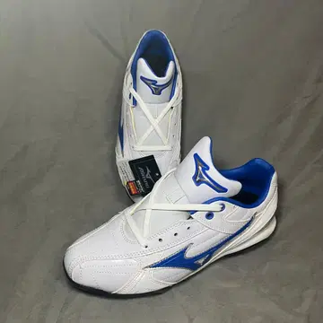 미즈노 야구 스파이크 화이트/블루