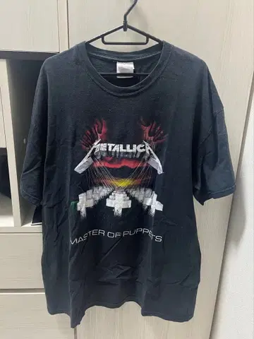 METALLICA 티셔츠 XL 구제 의류