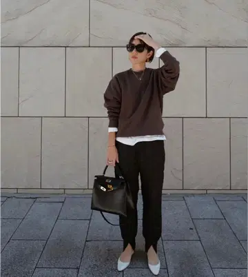 마차트 machatt 새상품급! 브라운 맨투맨