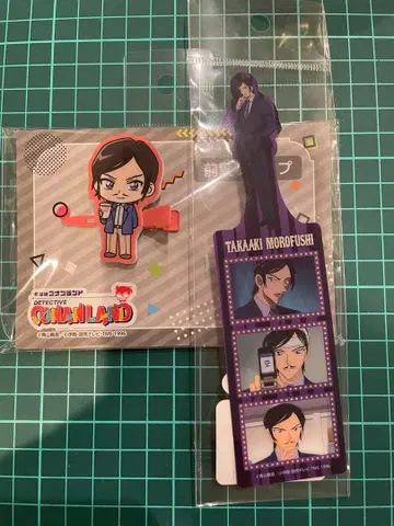 명탐정 코난 코난랜드 앞머리 클립 클리어 책갈피