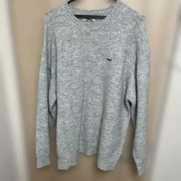 그레이 크루넥 니트 cityboy