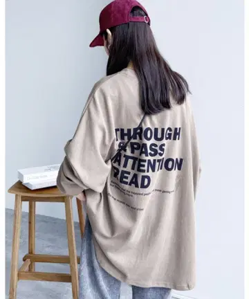 reca 택 포함 새상품 전후 로고 루즈핏 맨투맨