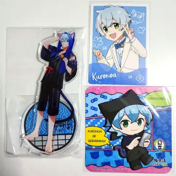 니치죠구미 극락탕 콜라보 크로노아 등신 아크릴 스탠드 코스터