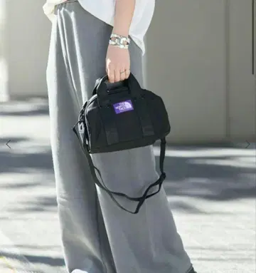 새상품 THE NORTH FACE PURPLE LABEL 더플백