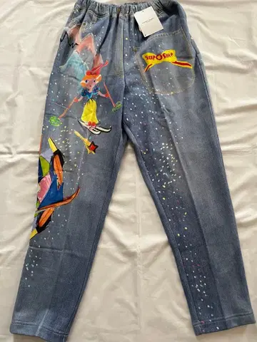 새상품 와코루 Wacoal 츠모리치사토 데님풍 팬츠 사이즈 M