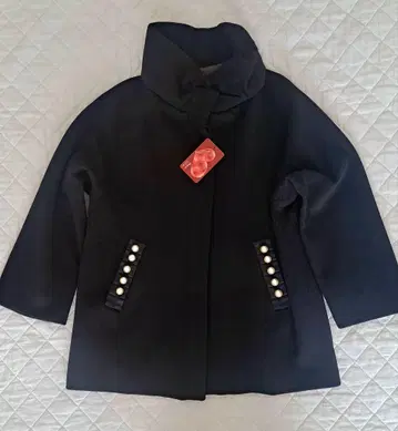 [택 포함] &LOVE 앤드러브 화사함 UP 펄 비쥬 페미닌 코트