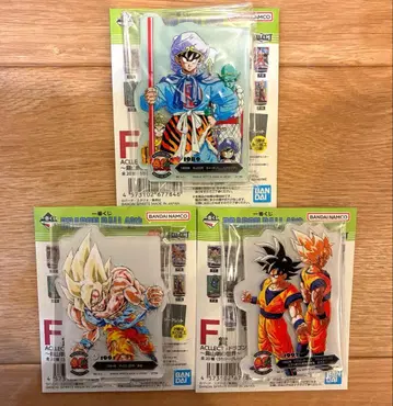 제일복권 드래곤볼 40th ~그~ F상 아크릴 3종 세트