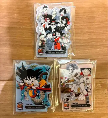 제일복권 드래곤볼 40th ~그~ F상 아크릴 3종 세트3