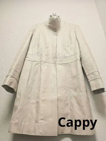 Cappy 아이보리 롱 코트