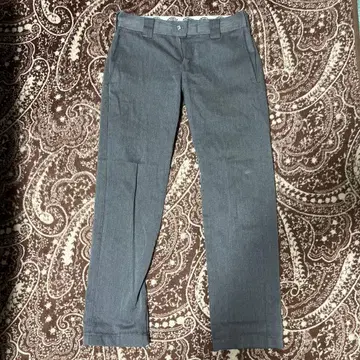 Dickies 워크 팬츠 그레이 슬림핏