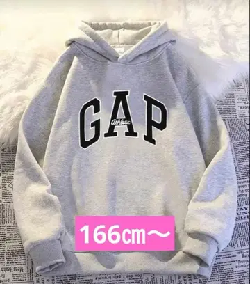 새상품 GAP 후드티 그레이 후드 부착 맨투맨 166 ~ 여성용