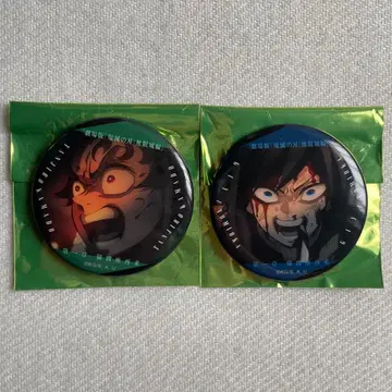 귀멸 이야기가 담긴 눈빛 캔뱃지 카마도 탄지로 토미오카 기유