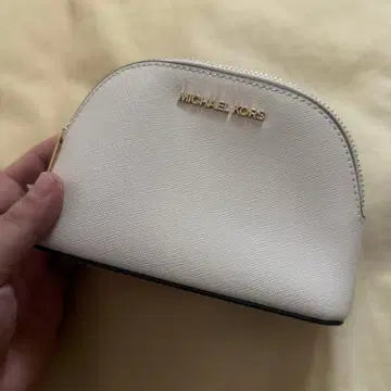 마이클코어스 라운드 파우치 파우치 화이트 미사용 새상품