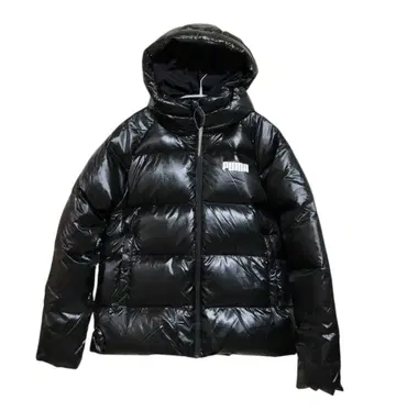 [ 새상품 ] PUMA 구스 다운 자켓 후디 여성용 L 블랙
