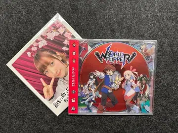 WORLD FLIPPER 월드 플리퍼 엔도 유리카 가창곡 CD 레드 특전