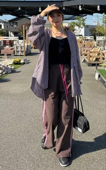 niko and 이지 플레어 라인 팬츠