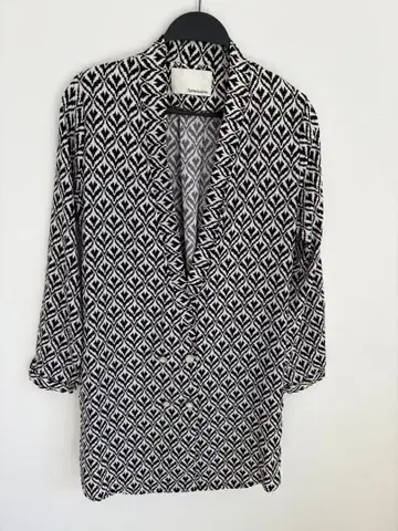 Settimmissimo 기하학 패턴 긴팔 가디건