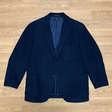 UNIQLO +J 울 블렌드 오버 사이즈 자켓 헤링본