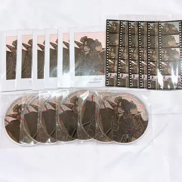 코미코미 오브 더 이어 2024 아크릴 코스터 빅 폴라로이드풍 카드 판다