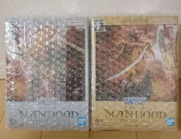 원피스 피규어 맨후드 2체 세트, 컴플리트!