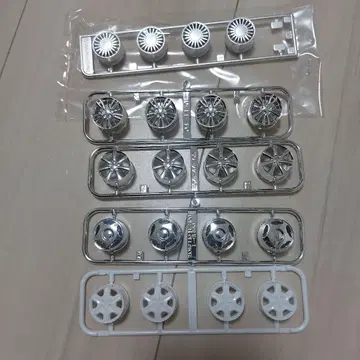 프라모델 휠 아오시마 자동차 타이어