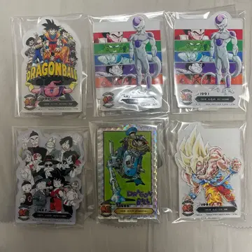 드래곤볼 제일복권 F상 아크릴 스탠드 6개 세트