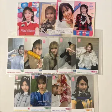AKB48 시타오 미우 핑퐁 스티커 트레이딩 카드 모음 세트