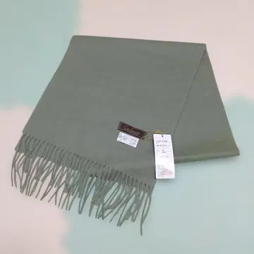 미츠코시 봉제 캐시미어 100% 머플러 택 포함 미사용