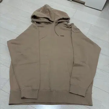 [ 새상품급 ] x-girl 베이지 후드티