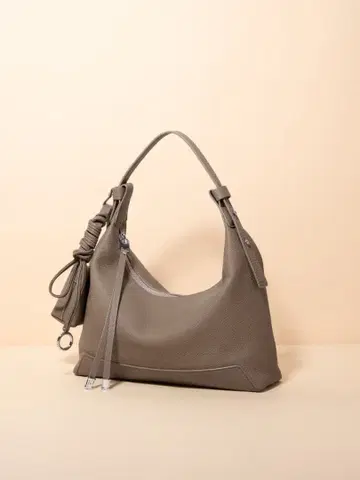 TOGO 가죽 그레이 숄더백