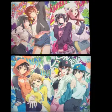 최종 악장 울려라 유포니움 전편 예매권 특전 클리어 파일 전 4종류