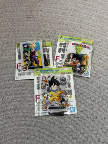 제일복권 DRAGON BALL 40th ~그 첫 번째~ F상 3점 세트
