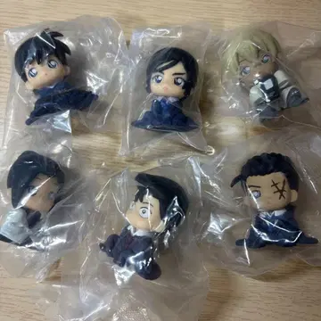 명탐정 코난 쪼그라뜨리기대 10 전 6종류 컴플리트 세트 리플렛 없음