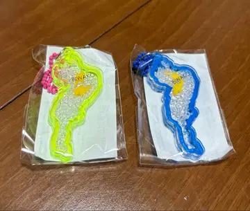 새상품 비와코 키링 비와코 아크릴 키링 파란색