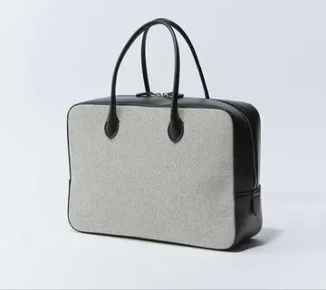 MAISON CANAU 박스 보스턴 백 L 팬더 사토 요시나 별주