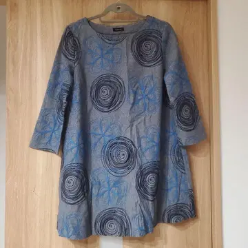 TABASA 7부 소매 원피스 그레이