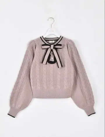 evelyn 바이컬러 하트 니트