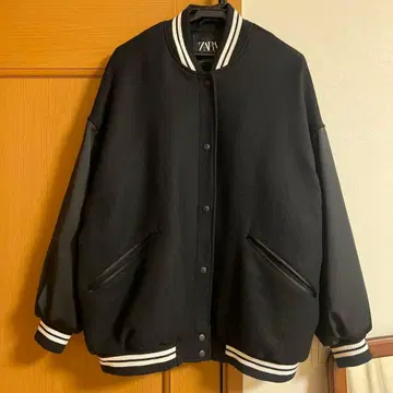 [ M ] ZARA 자라 스타디움 점퍼 오버 사이즈