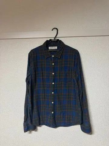 코튼 플란넬 셔츠