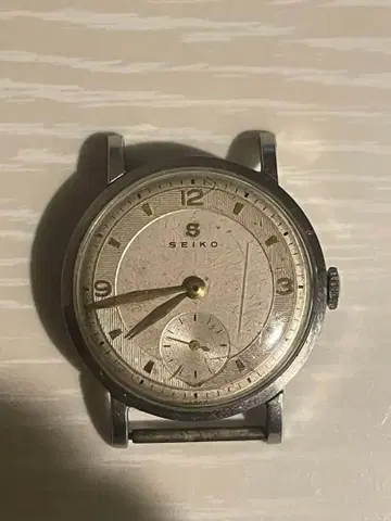 세이코 뱀 S 수동 와인딩 손목시계 작동