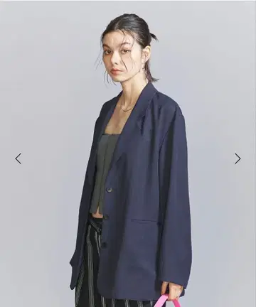 BEAUTY&YOUTH/아세테이트 트윌 셔츠 자켓