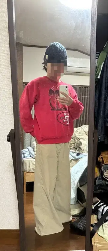 샌프란시스코 49ers 빨간색 맨투맨 usa제