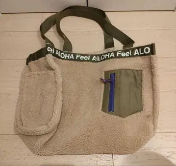 Aloha Feel 플리스 토트백