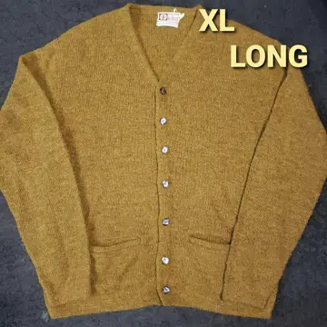 환급! XL LONG Revere 60s 커트 코베인 애용 가디건