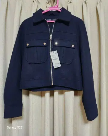 새상품 ZARA 숏 기장 자켓